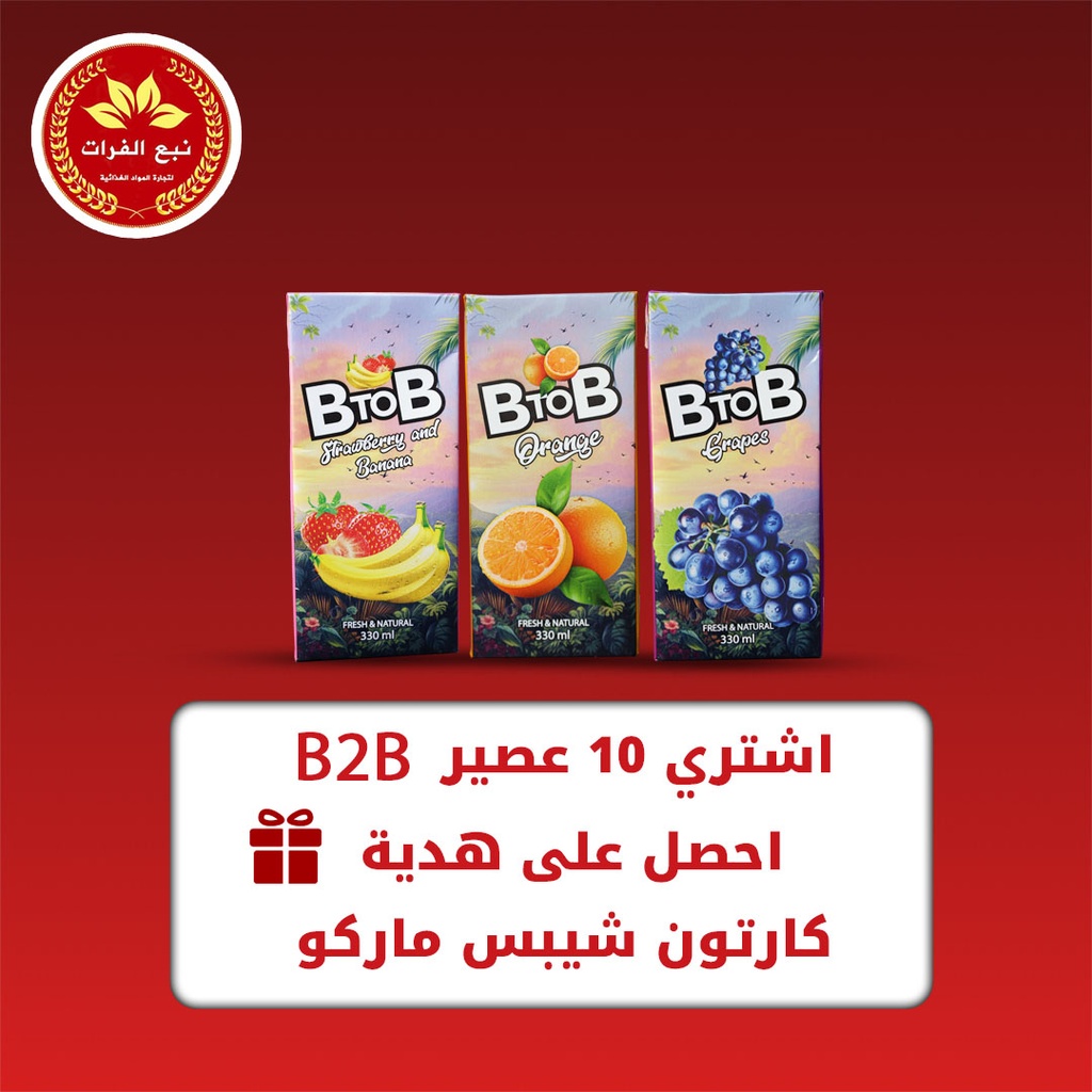 عصير تترباك باكيت B2B برتقال 330مل*24