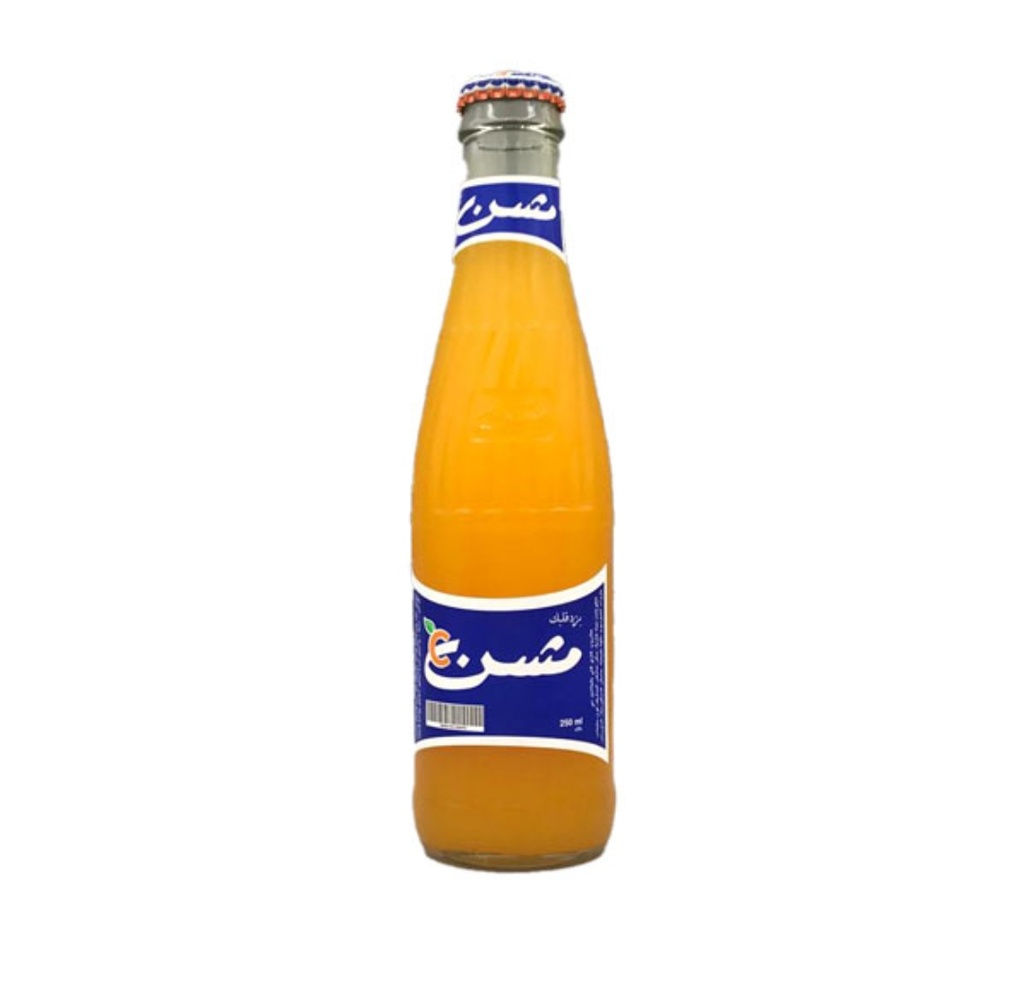 غازي مشن زجاجي برتقال 250مل*24
