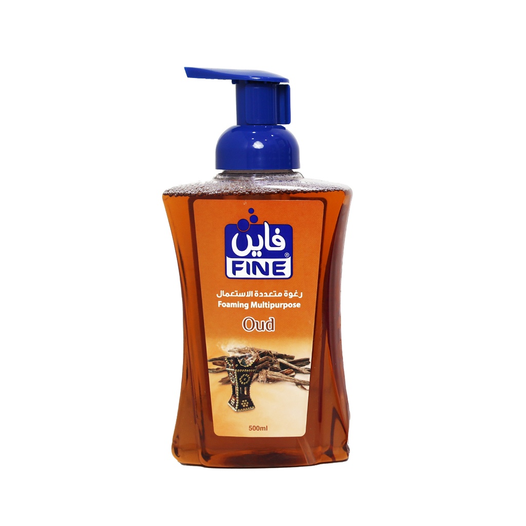 صابون سائل لليدين رغوه فاين بعطر العود  500 مل *12