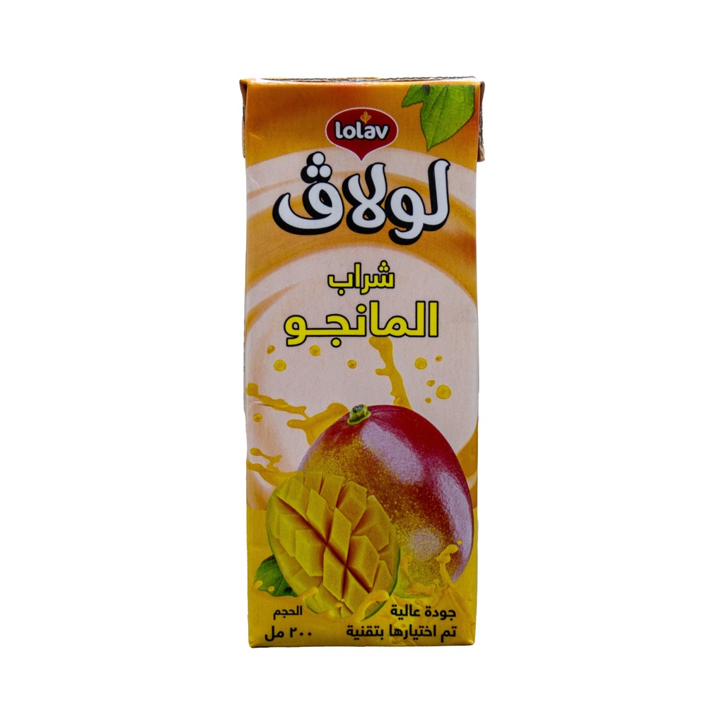 عصير باكيت لولاف (B2B) 200مل مانجو *36