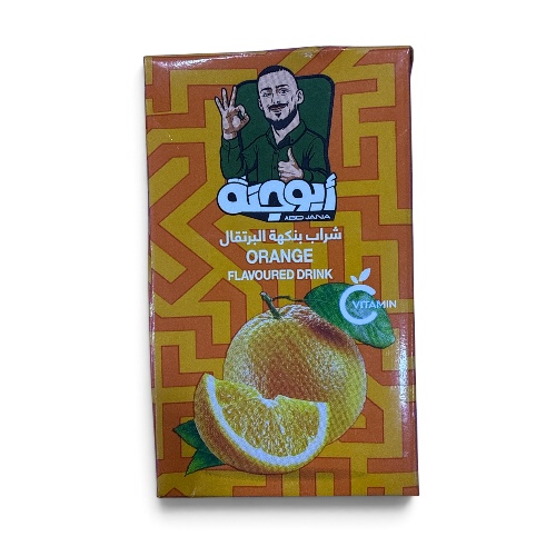 عصير باكيت ابو جنه برتقال *24
