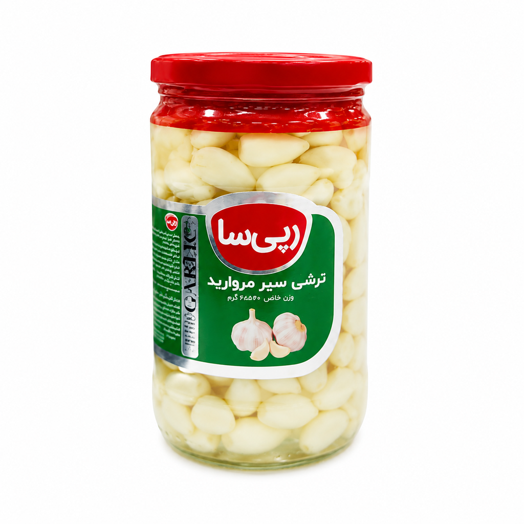 ثوم ابيض زجاجي *12