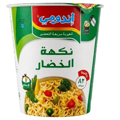 اندومي كاسه اصلي خضار(60غم× 24)