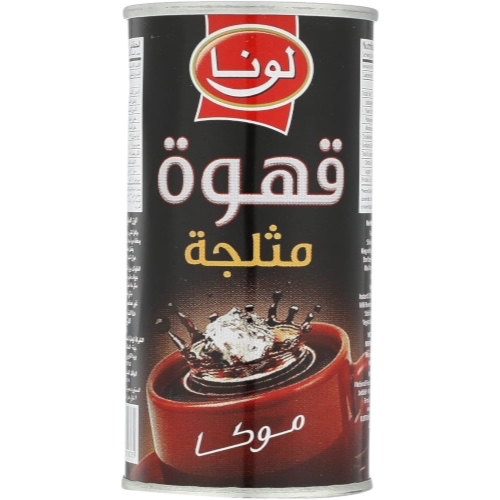 قهوة لونا موكا وايت(200مل× 24)
