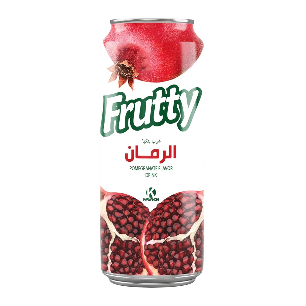 فروتي معدني 355 مل*24 - رمان