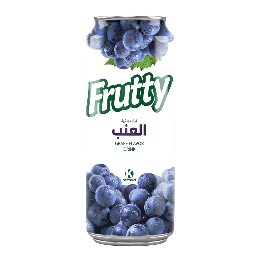 فروتي معدني 355 مل*24 - عنب