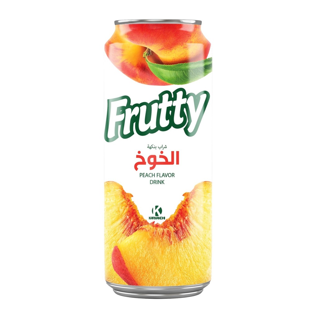 فروتي معدني 355 مل*24 - خوخ