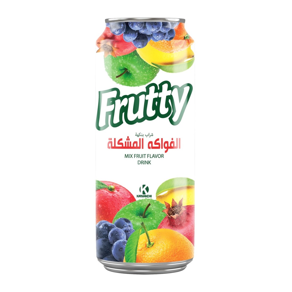 فروتي معدني 355 مل*24 - فواكه مشكلة