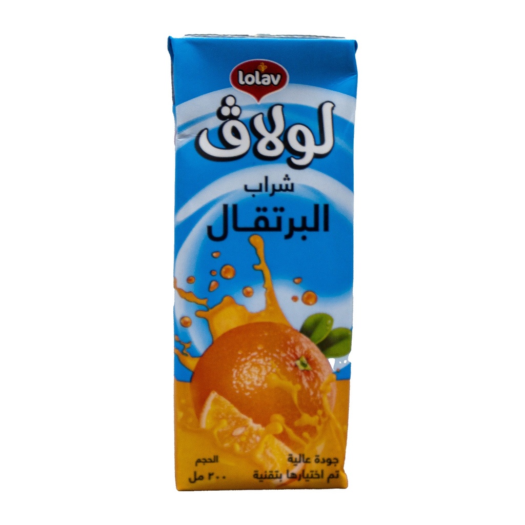 عصير باكيت لولاف (B2B) 200مل برتقال*36