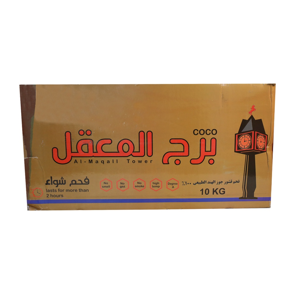 فحم برج المعقل فل 10كغم