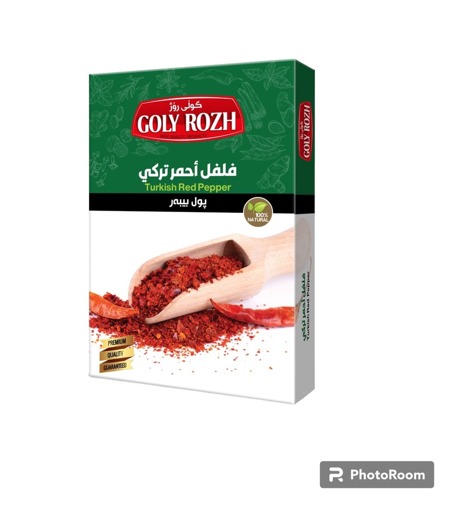 فلفل احمر تركي باكيت كولي روز 1*10